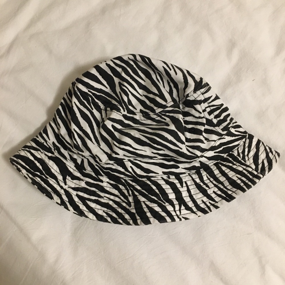 Urban Outfitters zebra print bucket hat
